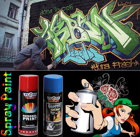 Fast Drying Washable Spray Paint , High Luster Upside Down Marking