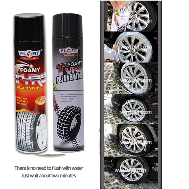 High Performance Car Care Products Tire Rim Cleaner Spray Safe For All