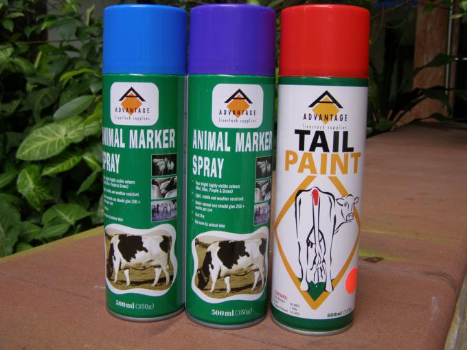 Eco Friendly Acrylic Washable Sheep Marker Spray Tail Paint For Cows