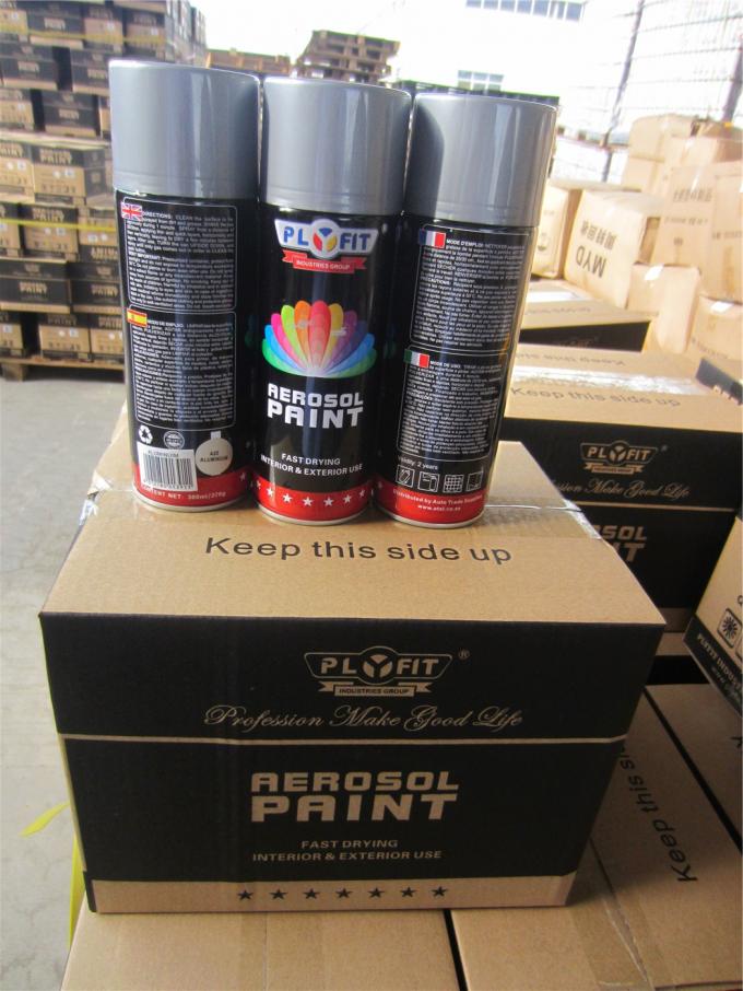 400ml Matte Black Acrylic Spray Paint Liquid Coating Eco Friendly