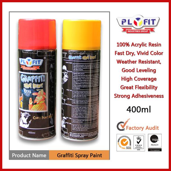 Eco Friendly Artist ROHS Aerosol Spray Paint For Wood / Metal Surface