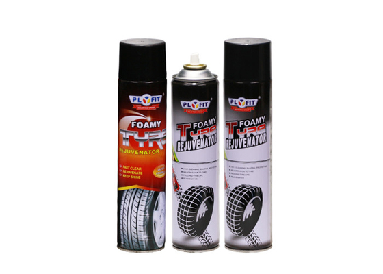 Tinplate Can 750ml Car Tyre Foam Cleaner Car Care Cleaning Polishing