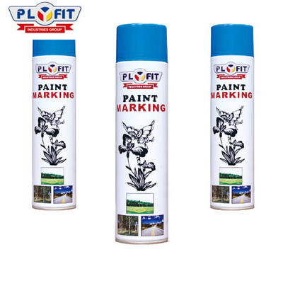 Plyfit 750ml Line Marking Spray Paint 100% Acrylic Resin Based Road Marking Paint