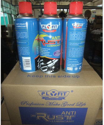 OEM Customized 450ML Anti Rust Lubricant Spray Rust Prevent Lubricant Oil Spray