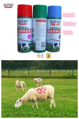 Plyfit Animal Marker Paint 500ml Aerosol Spray Paint For Animal Pig / Sheep / Horse Tail