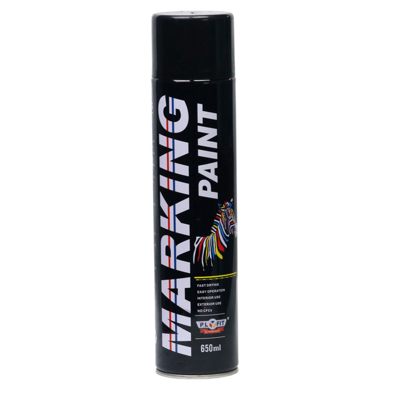 Waterproof Fast Drying Aerosol Spray Paint High Visible Long Lasting