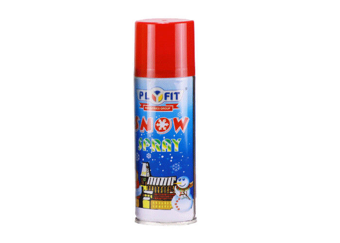 Wedding Celebration Artificial Snow Spray , Colorful Fake Snow Spray Paint
