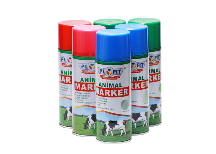 Animal Marking Red Blue Green Spray Paint for Pig / Sheep / Cattle