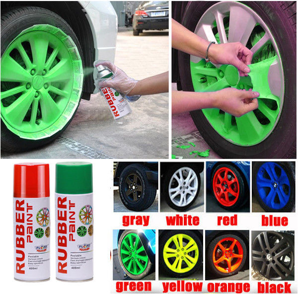 400ml Green Rubber Coat Spray Paint Exterior Blue Red 400ml Green Rubber Coat Spray Paint Exterior Blue Red Plasti Dip Wheel