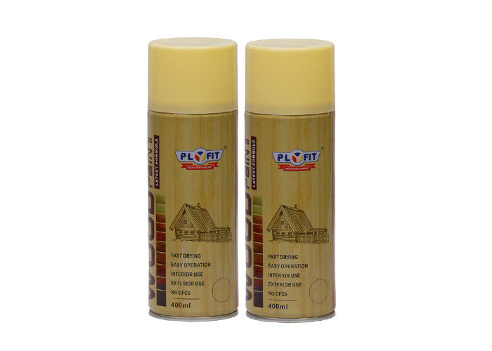 Decorative Wood Lacquer Aerosol Spray Paint Hard Wearing Liquid State