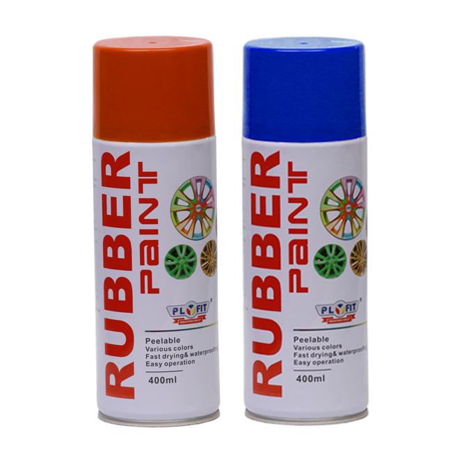 400ML Acrylic Rubber Spray Paint, Exterior Red Dip Wheel Paint, Fast