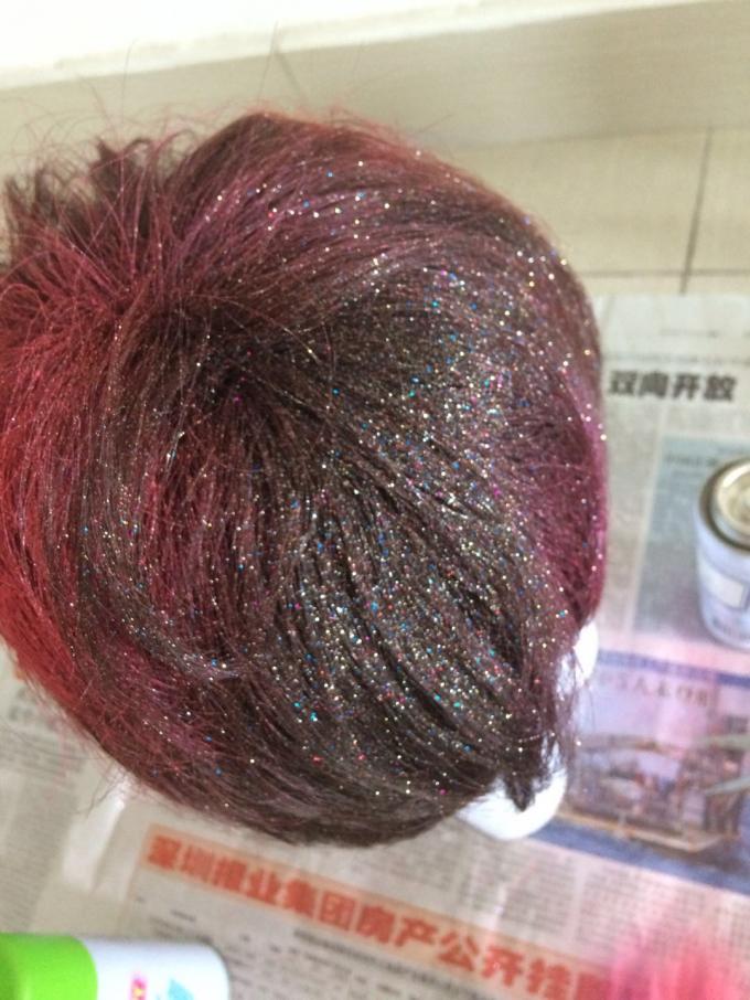 250MLGlitter Hair Spray Non Toxic , Temporary Hair Color Spray No Harm