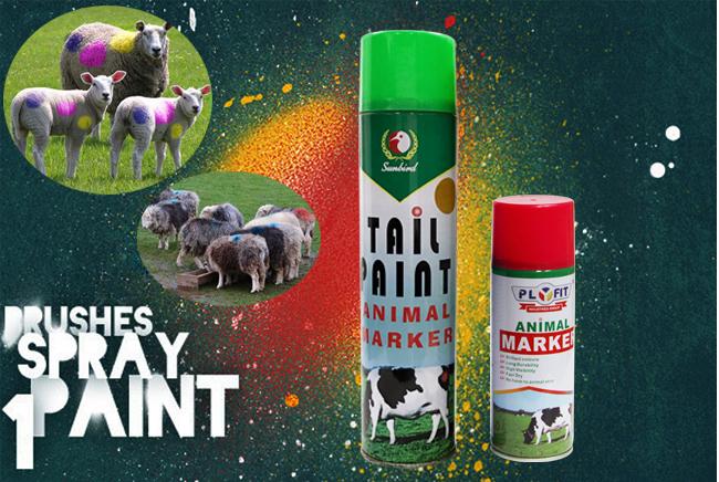 Weatherproof Sheep Marking Spray Paint Cattle Cow Tail Paint