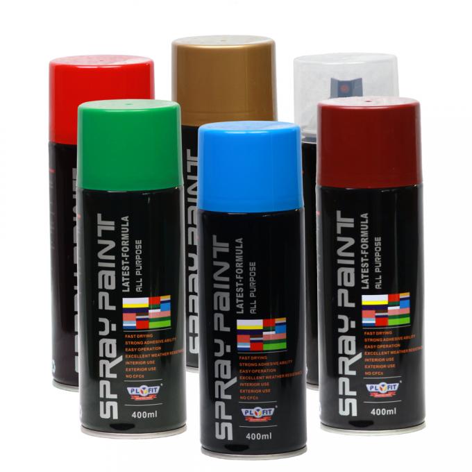 Acrylic 400ml Aerosol Spray Paint Multi Purpose Fast Dry Spray Paint