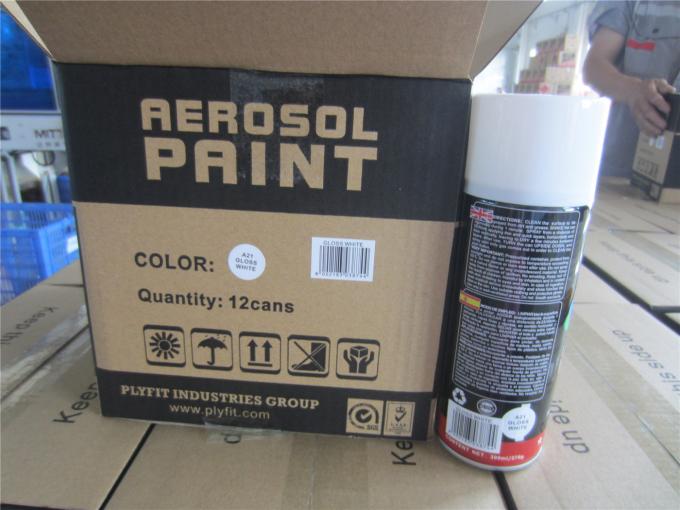 400ml Matte Black Acrylic Spray Paint Liquid Coating Eco Friendly