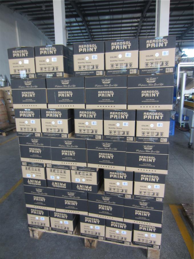 400ml Matte Black Acrylic Spray Paint Liquid Coating Eco Friendly