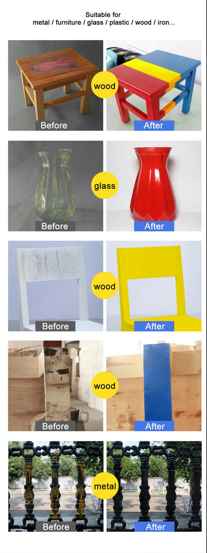 ODM OEM Removable Acrylic Aerosol Paint Car Spray Paint Cans