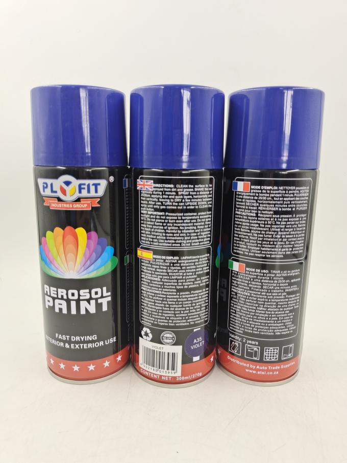 Fast Drying Metallic Acrylic Paint Many Colors Quick Dry Aerosol Spray