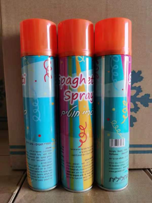 Mixed Colors Party Silly String Spray Crazy Colourful Silly String