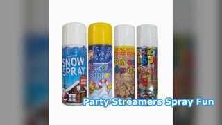 Party Streamers Spray Fun For All Occasions