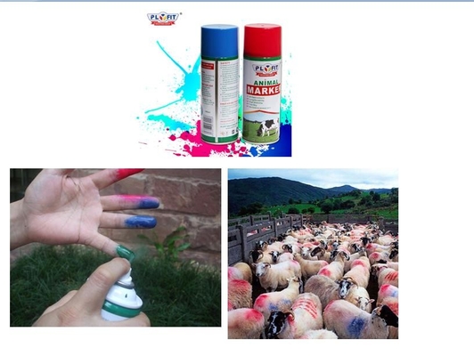 Fast Drying Livestock Spray Paint 600ml Waterproof Sheep Marking Spray Paint