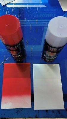 Acrylic Aerosol Spray Paint 400ml Liquid Form Fast Dry With DME Solvent