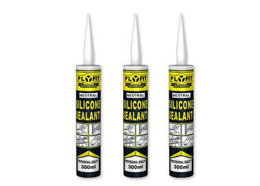 Super Bonding Clear Silicone Waterproof Sealant , Fast Curing Neutral Cure Silicone Sealant