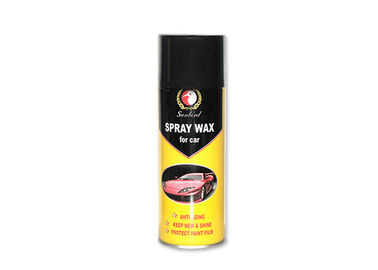 Soft Automotive Cleaning Products , Leather / Car Tire Polish Auto Spray Wax
