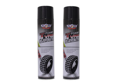 Tyre Waterless Car Wash Products , Tire Shine Spray Foam Cleaner Non Toxic