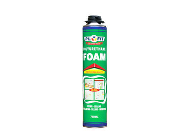 Soundproofing PU Foam Sealant , Construction Heat Stable Polyurethane Foam Spray
