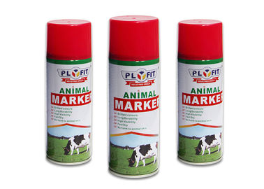 Harmless Colorful Animal Safe Spray Paint Distinguish Between Sheep / Pig / Cattle