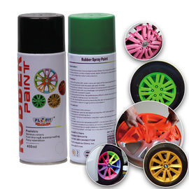 Multi Colors Rubber Spray Paint Car Fluorescent Liquid Coating Abrasion Resistant