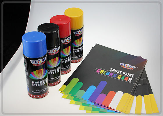 ISO90001 400ml Metallic Aerosol Spray Paint Automotive Paint Aerosol Can