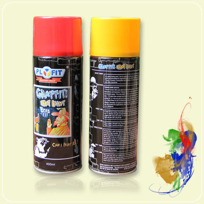 Acrylic Resin Based MSDS REACH Aerosol Spray Paint Cans 400ml