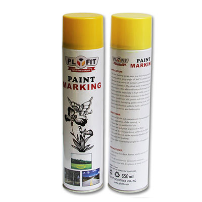 Outdoor 650ml Acrylic Spray Paint Highway Acrylic Line Marking Paint