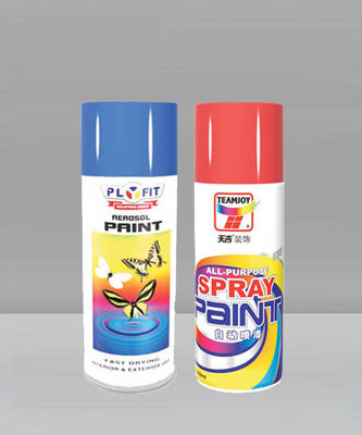 Fast Drying 450ML Aerosol Spray Paint Mixture Red Aerosol Paint