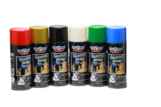 Fast Dry 400ml Graffiti Art Colorful Spray Paint Liquid Coating