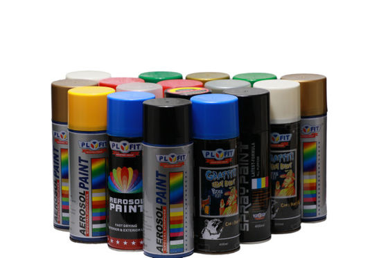 400ML Multipurpose Acrylic Aerosol Spray Paint RoHS SGS Certificate