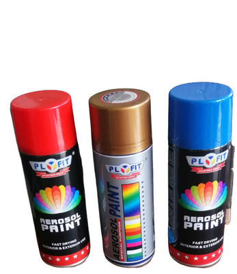 Powder Coating Aerosol Acrylic Spray Paint OEM Silver Color