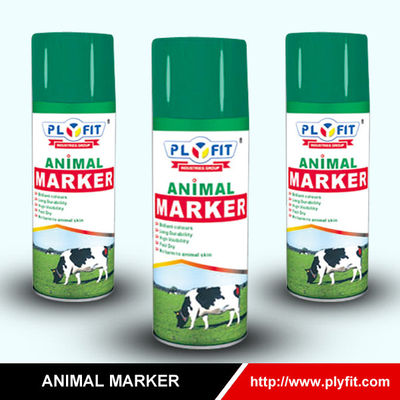 Fluorescent 200ml Animal Marker Spray Paint No Harm To Cow Sheep