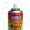 Festival Decoration Party Silly String Spray Non Flammable Multi Color Resin Material