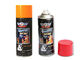 Fluorescent Orange Graffiti Spray Paint 100% Acrylic Resin For Festive Occasions