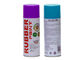 Exterior Hard Wearing Rubber Spray Paint Purple For Car Rims Low Chemical Odor