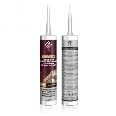 Neutral Silicone Weather Resistant Sealant UV Resistant Adhesive For Curtain Wall