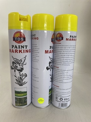 Customized 650ml Line Marking Paint Non Toxic Fast Dring 12pcs Per Carton