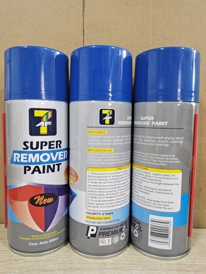 400ml Powerful Aerosol Acrylic Paint Remover Clear Color OEM Manufacturer