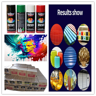 400ml Fast Drying High Gloss Acrylic Spray Paint For Outdoor / Indoor Use