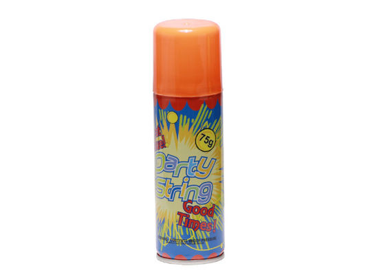 Colorful Party Streamer Spray Flame - Retardant , Wedding Stage Party Festivial  Decoration Silly String Spray