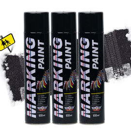 Road Line Marking Aerosol Spray Paint Waterproof Fast Drying For Hazard Identification