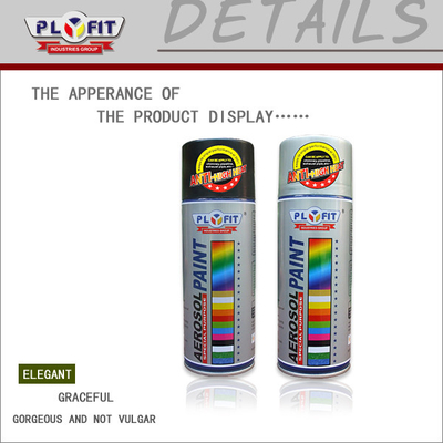 400ml 300ml Aerosol Metallic Spray Paint For Wood Metal Glass